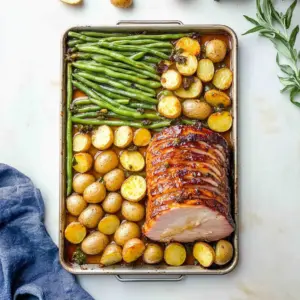 Easy Easter Dinner on a Sheet Pan