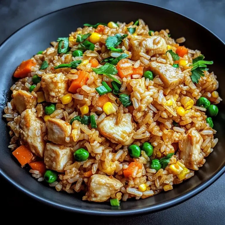 Fried Rice with Chicken