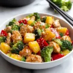 Healthy Pineapple Chicken Stir Fry Recipe
