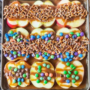 How to Make the Easiest Sheet Pan Caramel Apples