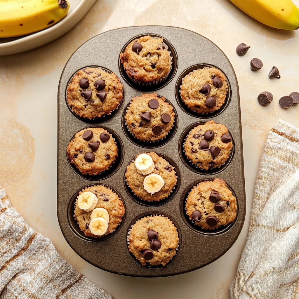 Mini Banana Muffins Recipe