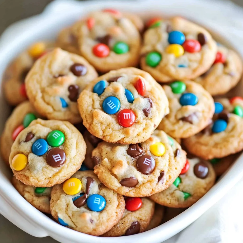 Mini M&M Cookies (Itty Bitty!)
