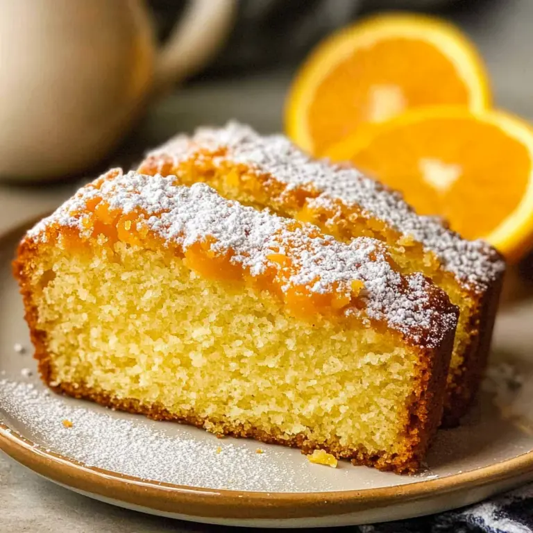 Orange Loaf Cake