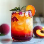Peach Hibiscus Sunset Tea