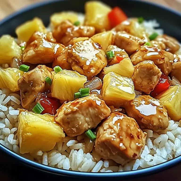 Pineapple Chicken And Rice
