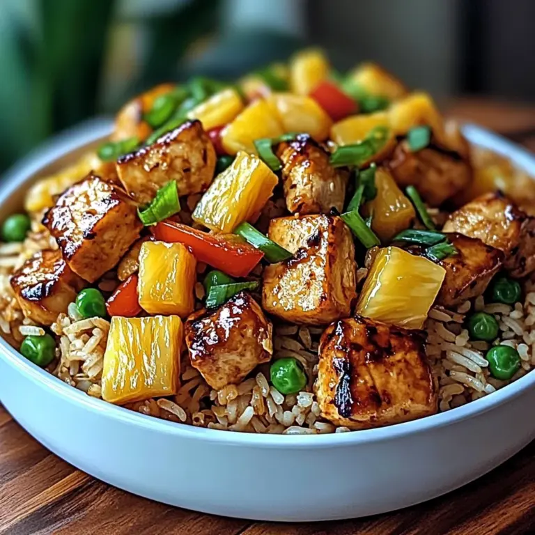 Pineapple Chicken Rice: A Delicious Tropical Twist on a Classic Dish