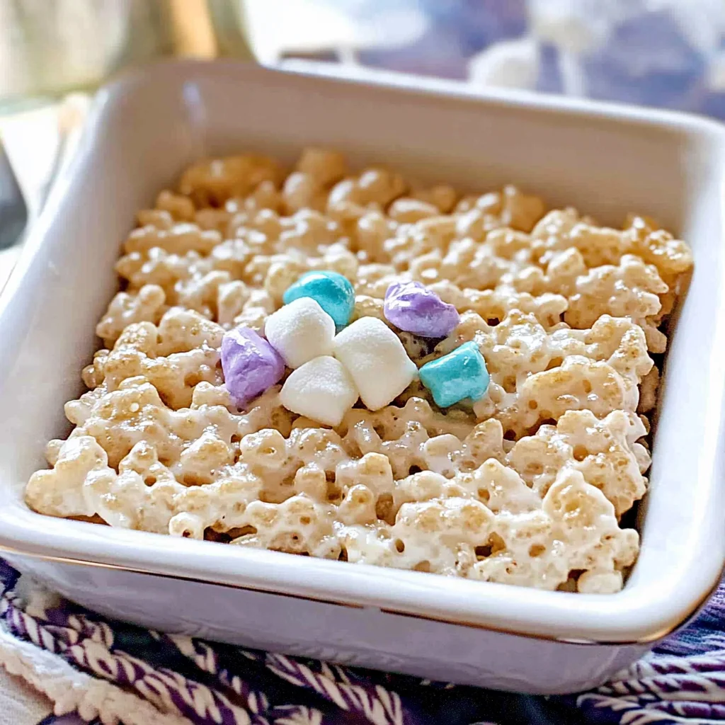 Rice Krispie Treat For One