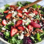 Strawberry Pecan Salad