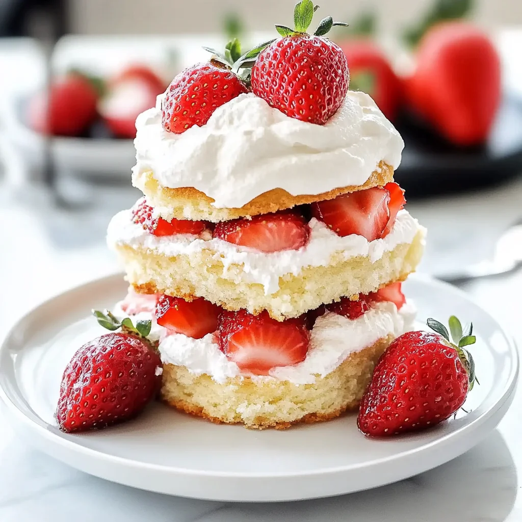 Strawberry Shortcake Recipe