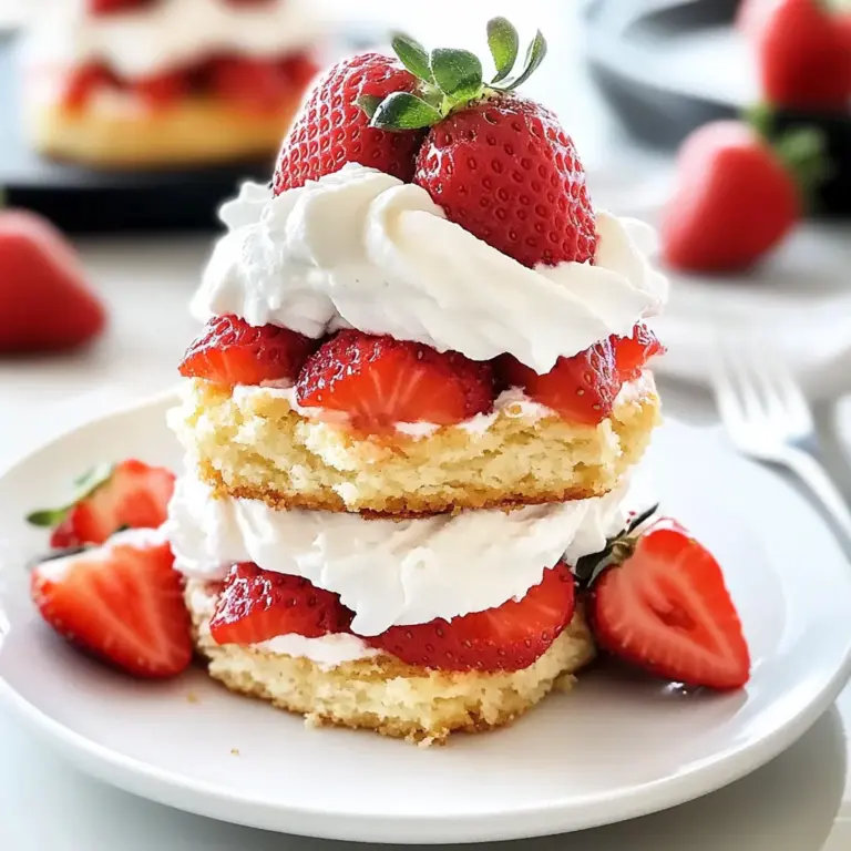 Strawberry Shortcake Recipe