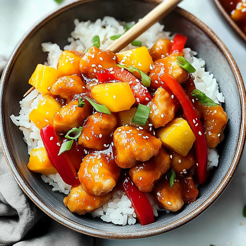 Sweet And Sour Chicken Recipe