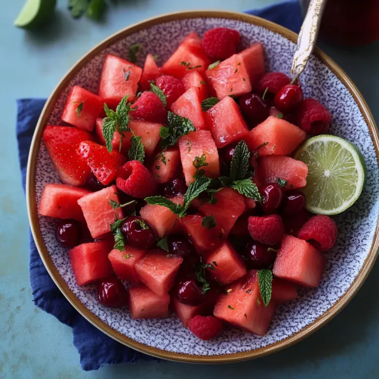 Watermelon Fruit Salad
