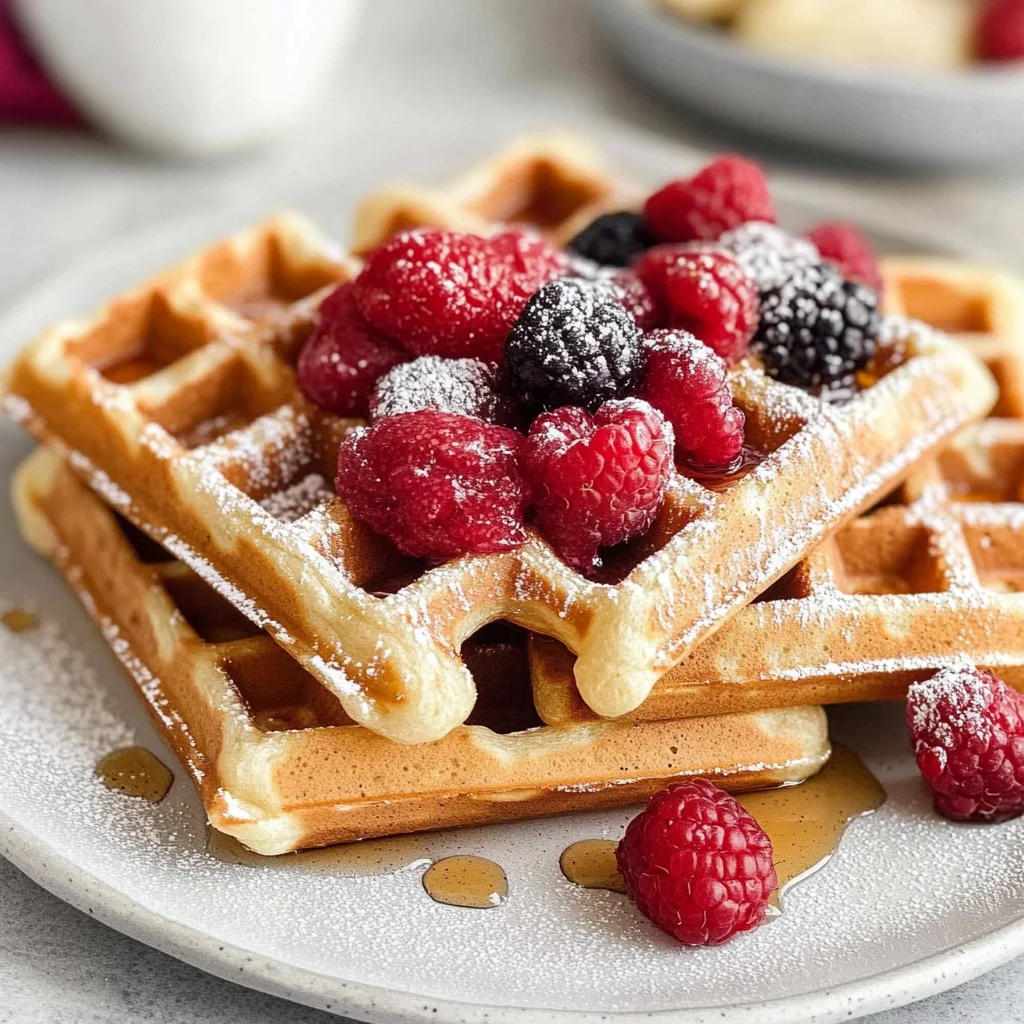 Almond Flour Waffles Recipe