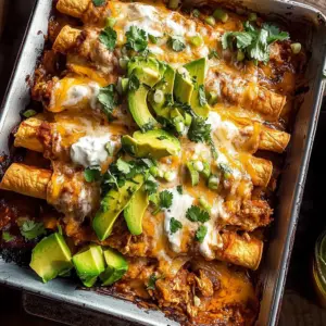Baked Cheesy Cuban Chicken Taquitos