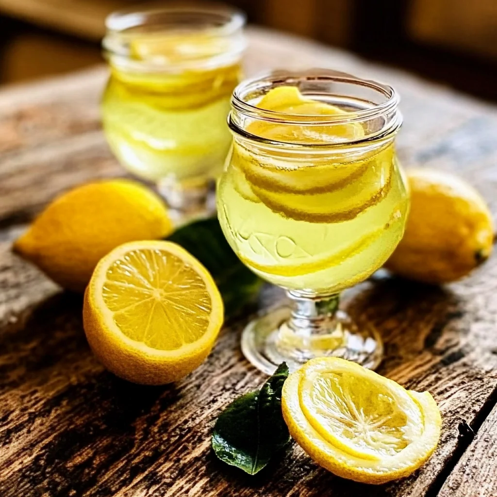 Best Homemade Limoncello (Italian Lemon Liqueur)