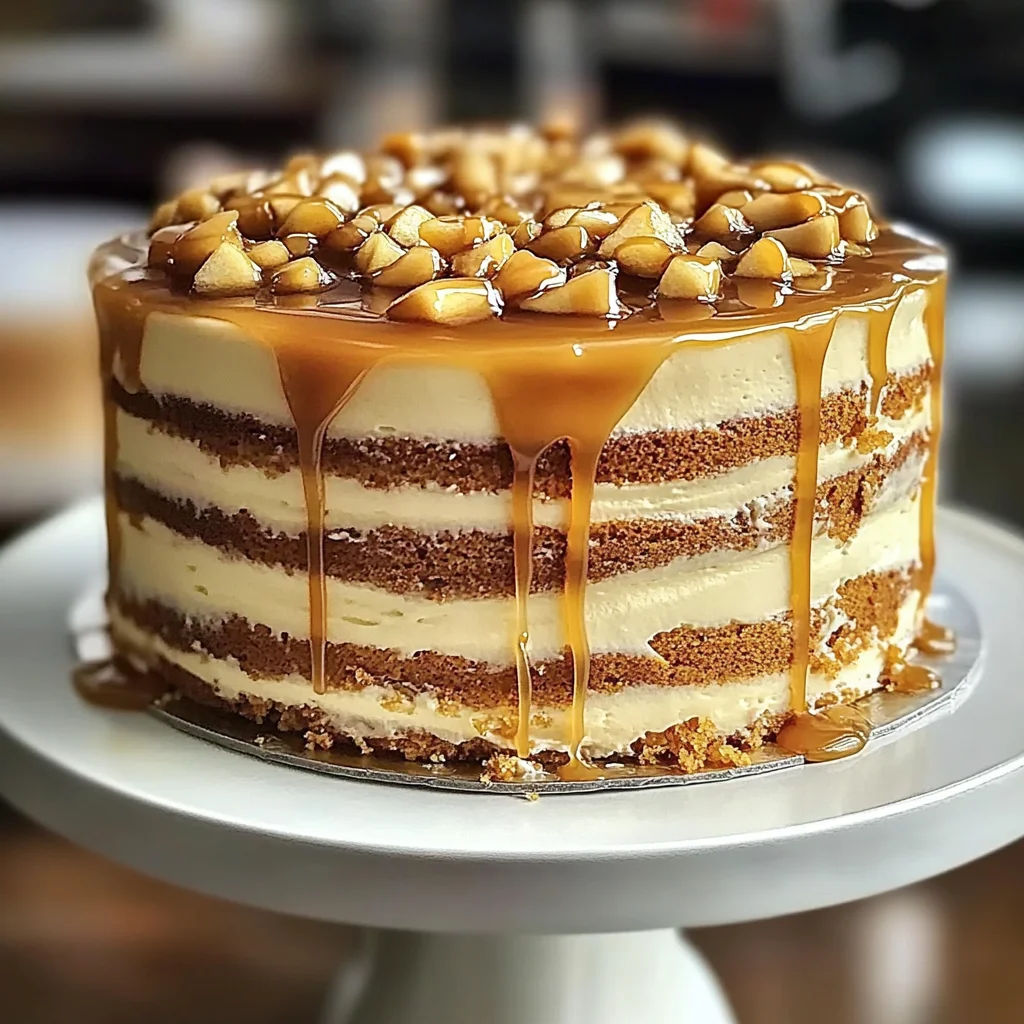 Caramel Apple Layer Cake: Your New Fall Favorite Delight