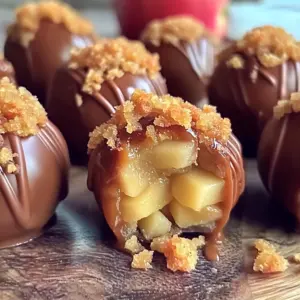 Comforting Caramel Apple Truffles