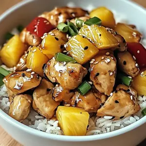 Create a Flavorful Pineapple Chicken and Rice in Just 30 Minutes!