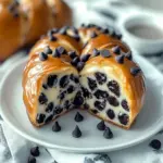 Decadent Chocolate Chip Vanilla Custard Brioches to Indulge