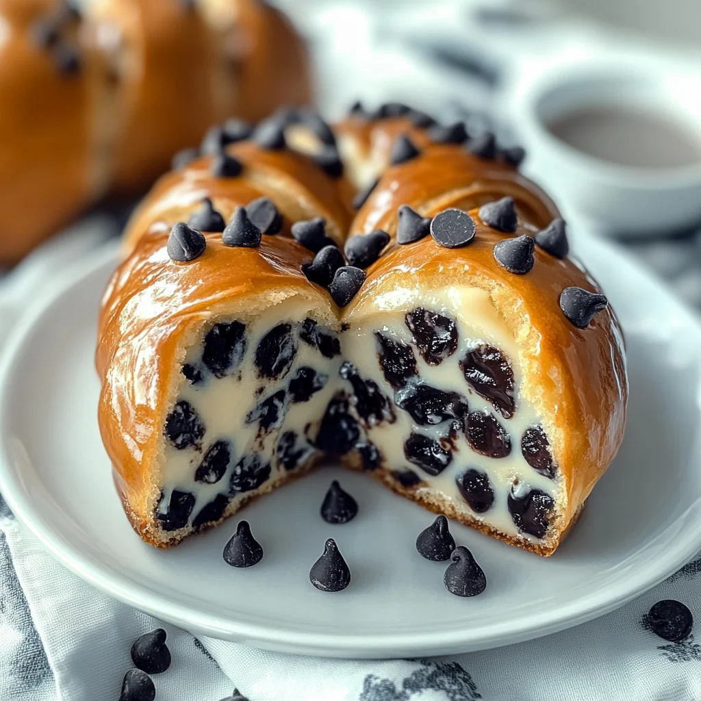 Decadent Chocolate Chip Vanilla Custard Brioches to Indulge