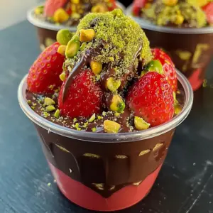 Dubai Chocolate Strawberry Cup: A Divine Dessert Experience