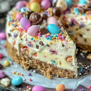 Easter Chocolate Cookie Cake