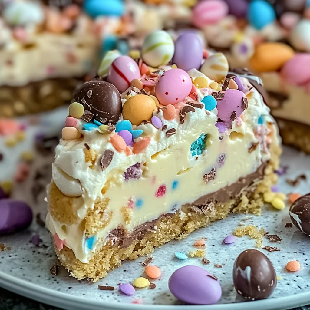 Easter Chocolate Cookie Cake