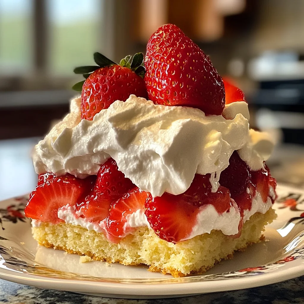 Easy Bisquick Strawberry Shortcake!