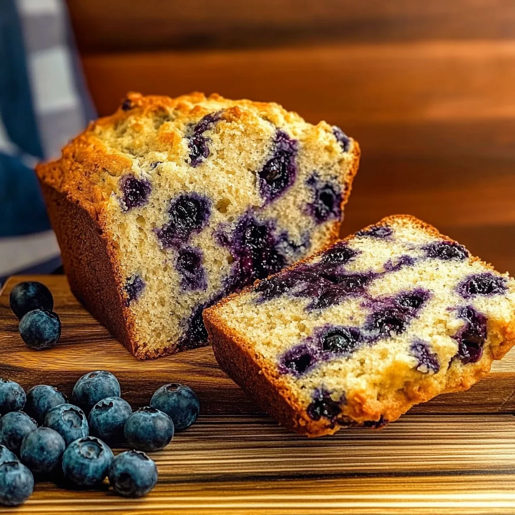 Easy Blueberry Quick Bread Recipe