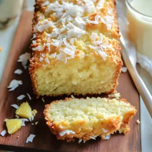 Easy Pineapple Coconut Quick Bread