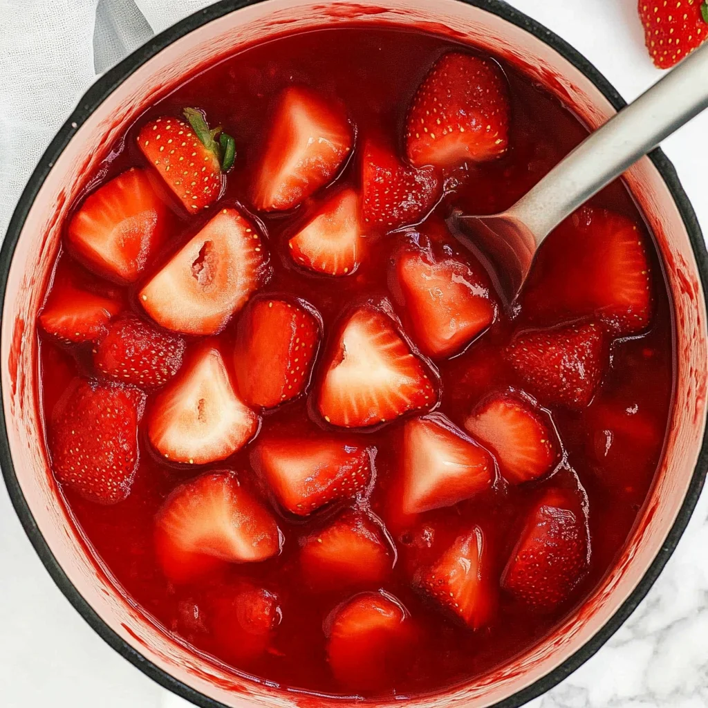Easy Strawberry Topping (Strawberry Sauce)