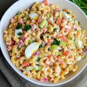 Funfetti Macaroni Salad