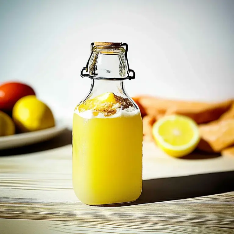 Homemade Limoncello