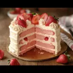 Homemade Strawberry Cake