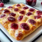 Jam Donut Focaccia: Your New Favorite Breakfast Delight