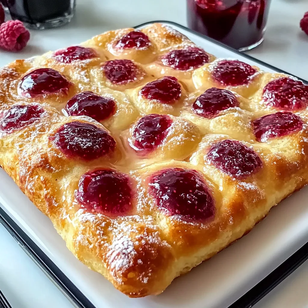 Jam Donut Focaccia: Your New Favorite Breakfast Delight