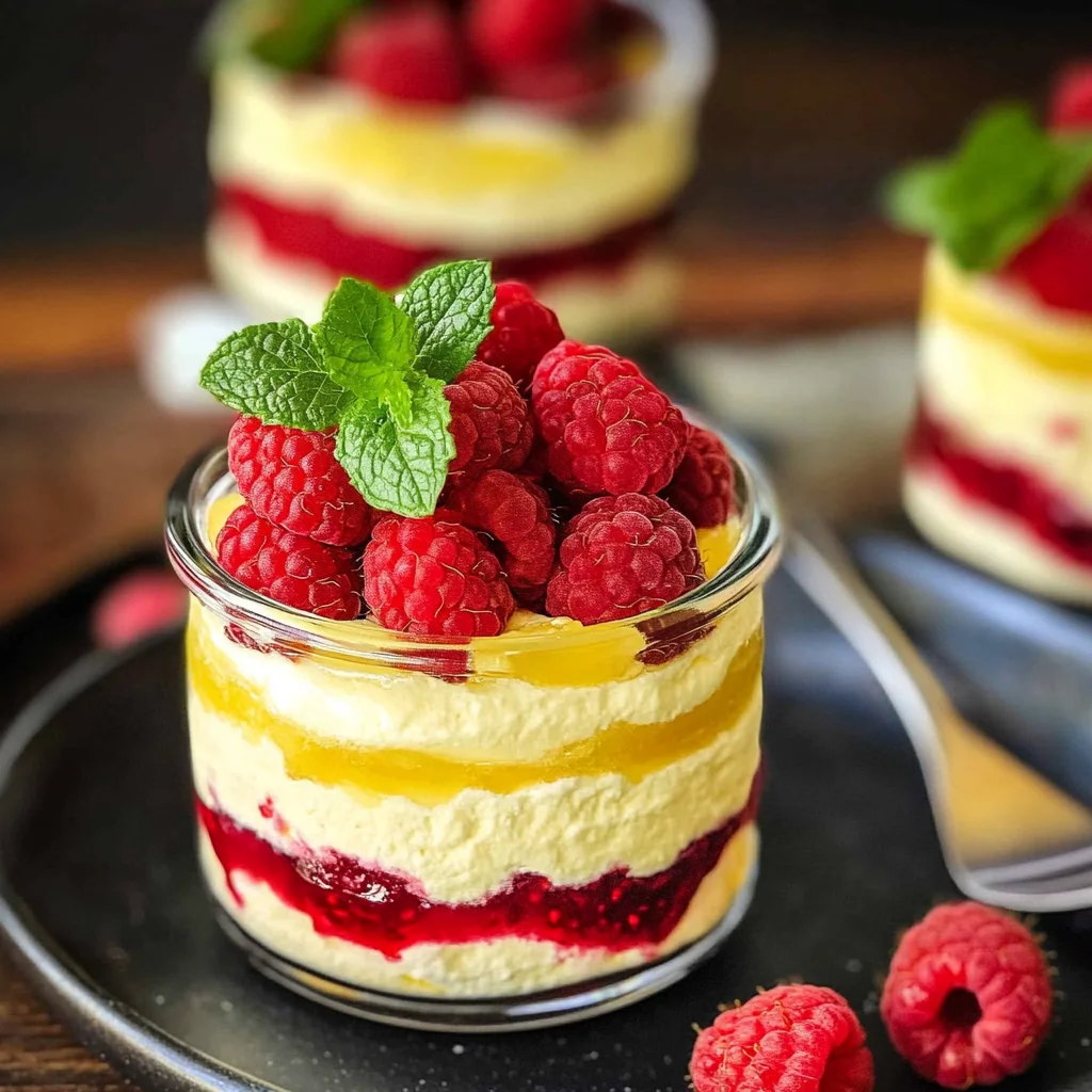 Lemon Raspberry Fluff