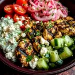 Loaded Mediterranean Chicken Power Bowl