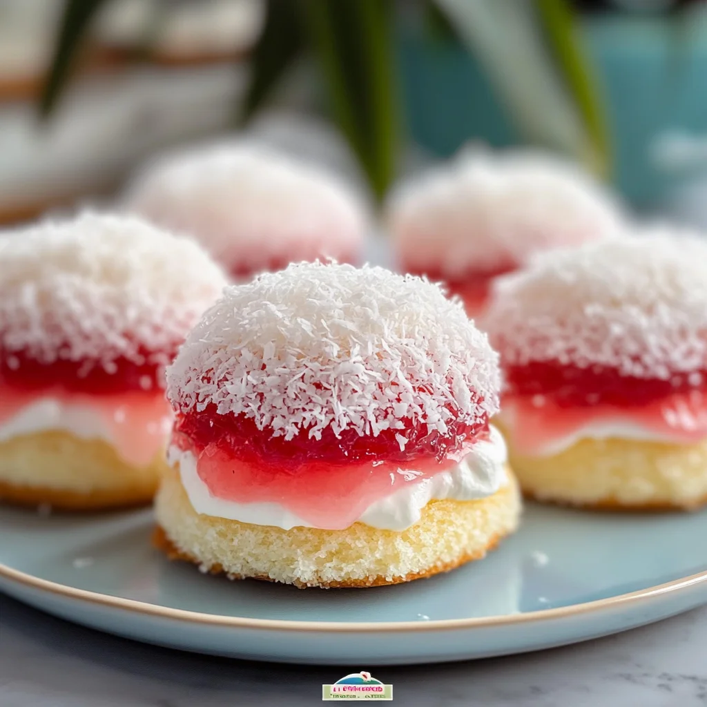 Old-Fashioned Pink Jelly Cakes