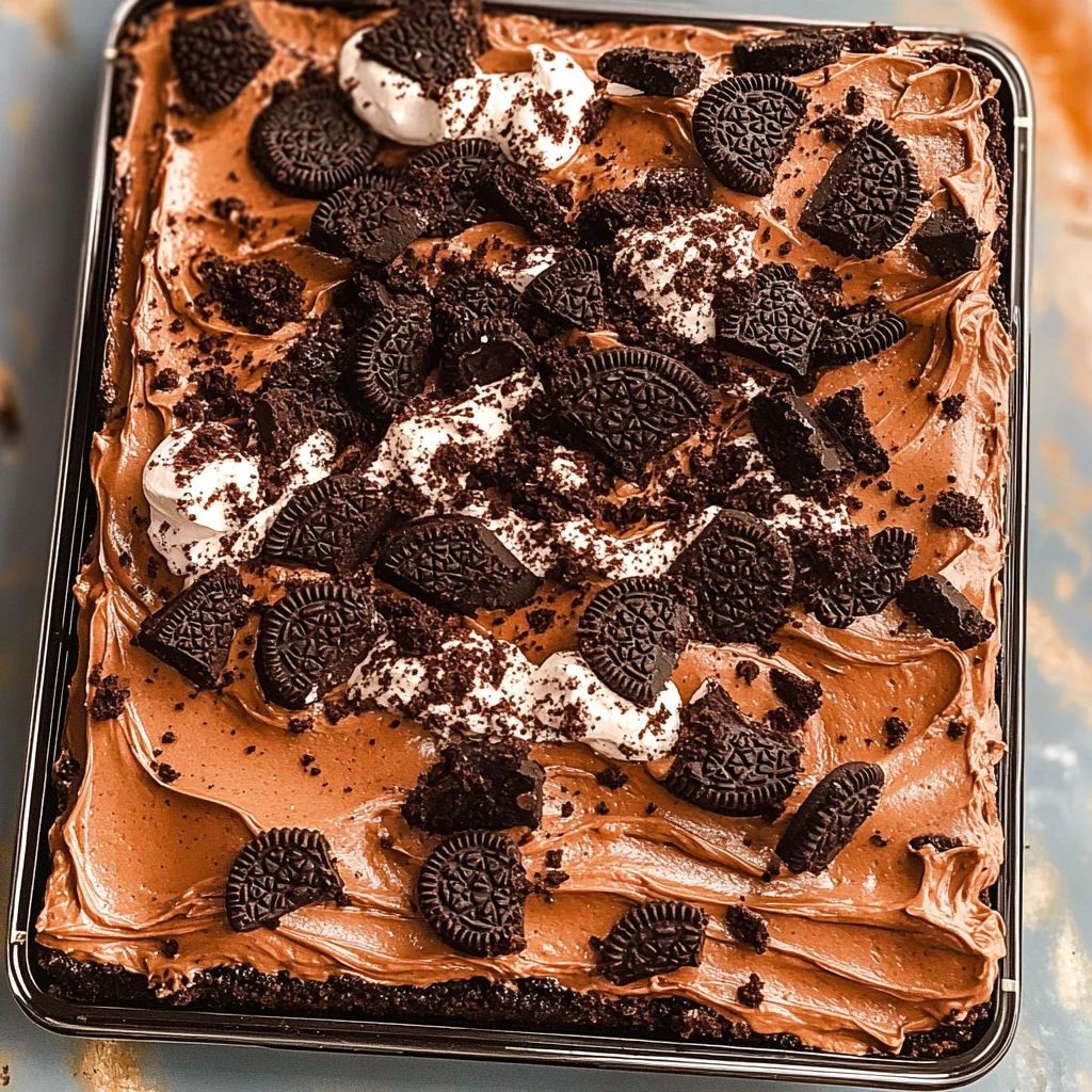 Oreo Dirt Cake