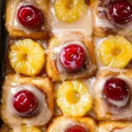 Pineapple Upside Down Cinnamon Rolls
