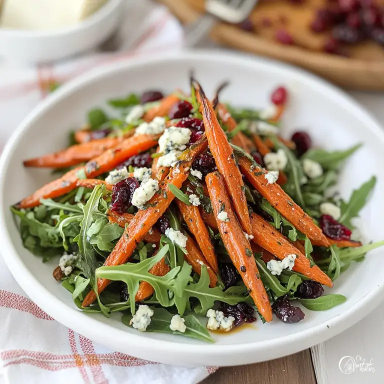 Roasted Carrot Salad