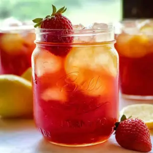 Strawberry Lemonade Concentrate for Canning
