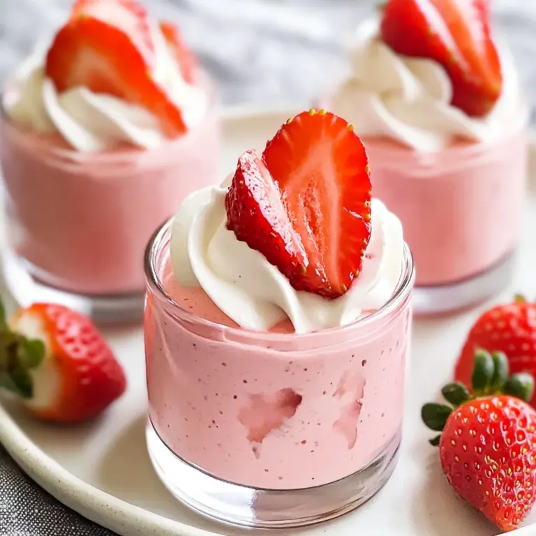 Strawberry Mousse