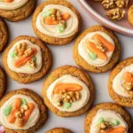 Vegan Carrot Cake Cookies