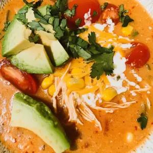Zesty Mexican Chicken Soup