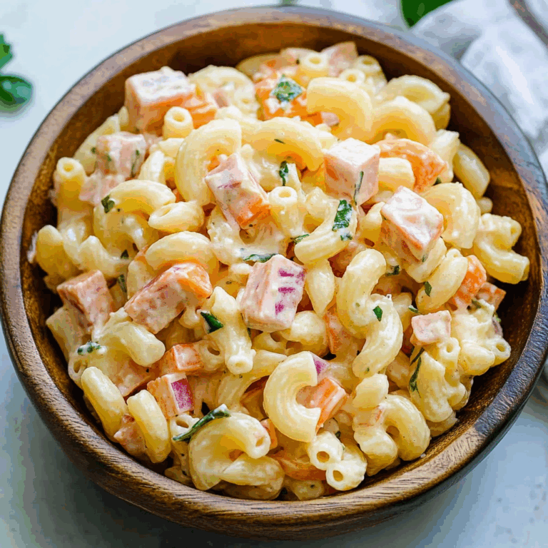 Tropical Hawaiian Pasta Salad Recipe