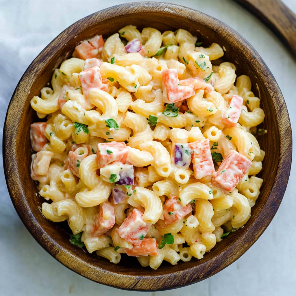 Tropical Hawaiian Pasta Salad Recipe