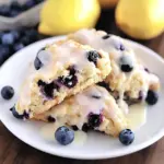 Amazing Lemon Blueberry Scones