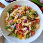 Asparagus Pasta Salad with Italian Dressing